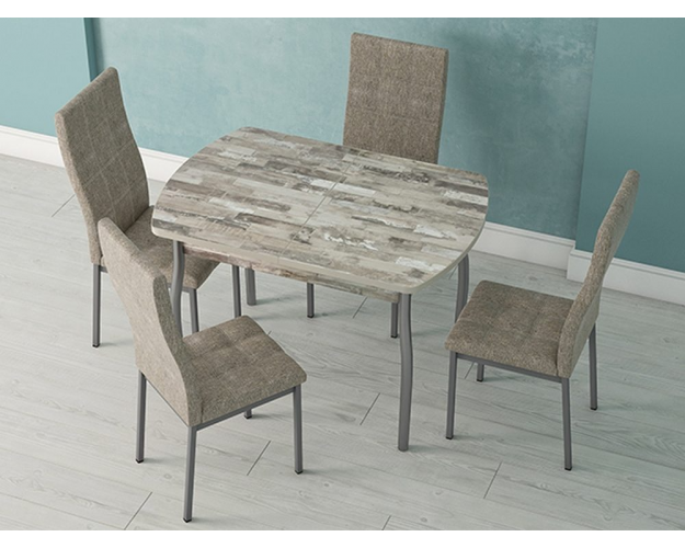 Стол раздвижной Орфей-10 древесный глянец